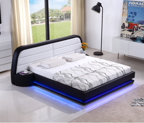 Luxury bedroom bed upholstery design luxury double modern beds