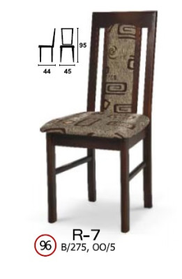Chair made of solid wood R7