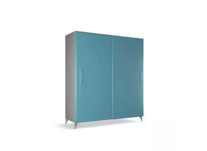 Wardrobe Bedroom Modern Closet Wardrobes Turquoise Green