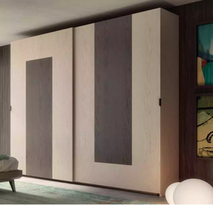 Brown wardrobe, bedroom material wood wardrobe, wood wardrobe.