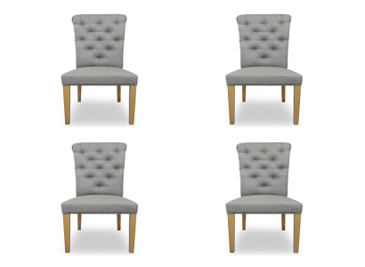 4x chairs, chair cushion design, lounge seat, backrest set, Chesterfield armchair