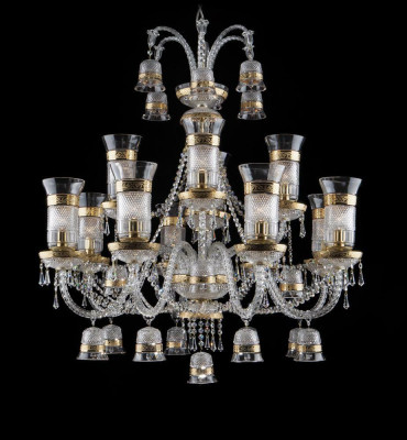 Royal Palace Bohemia Chandelier Lamp Ceiling Light 12x Lamps