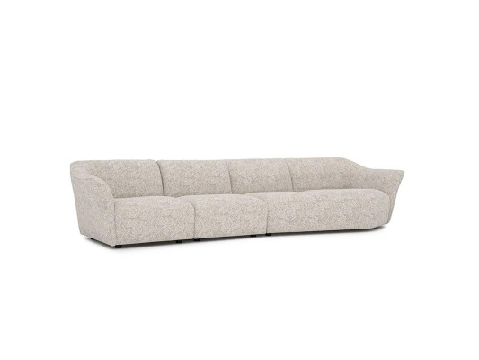 Living room modern white sofa four-seater couch upholstered furniture modern design