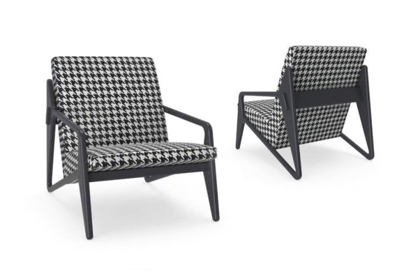 Luxury Armchair Living Room Fabric Armchair Modern Design Upholstery New