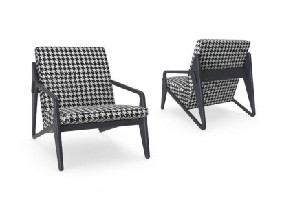 Luxury Armchair Living Room Fabric Armchair Modern Design Upholstery New
