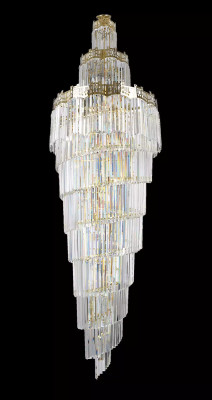 Chandelier Ceiling Light Luxury Design Crystal Light Living Room Lamp Gold