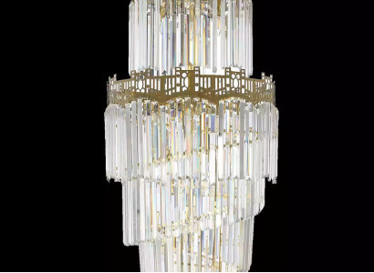 Chandelier Luxury Design Crystal Living Room Style Modern Lamp