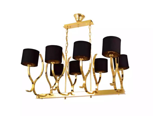 Chandelier Ceiling Light XXL Lamp Gold Ceiling Lamp Metal Chandelier