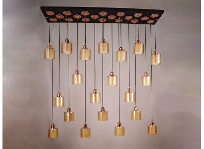Ceiling lamp chandelier pendant light fixture modern gold