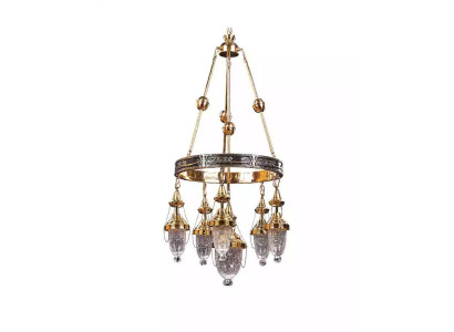 Ceiling lamp chandelier pendant lamp living room luxury shine light