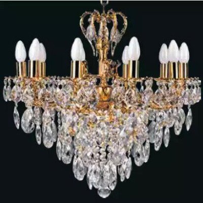 Chandelier Luxury Ceiling Lamp Ceiling Chandelier Crystal Gold Art