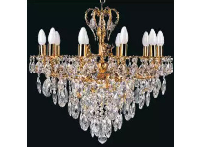 Chandelier Luxury Ceiling Lamp Ceiling Chandelier Crystal Gold Art