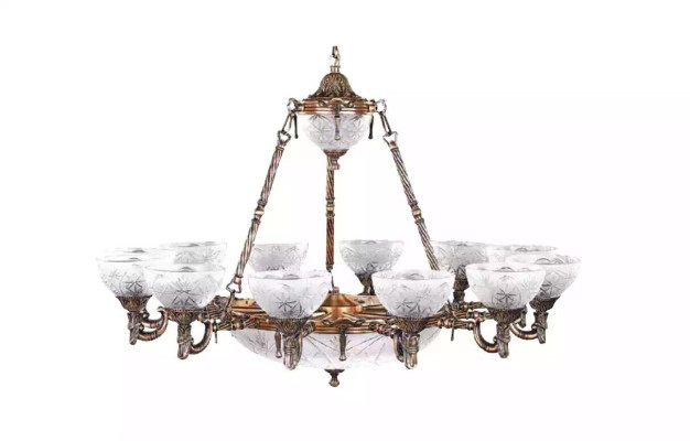 Ceiling chandelier lamp ceiling light chandelier glass 122cm lamps