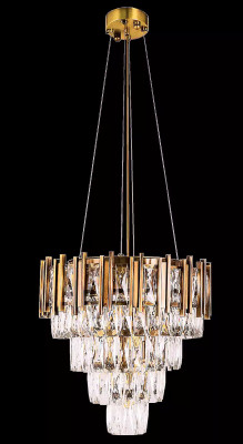 Chandelier Ceiling Light Luxury Gold Ceiling Lamp Crystal Chandelier