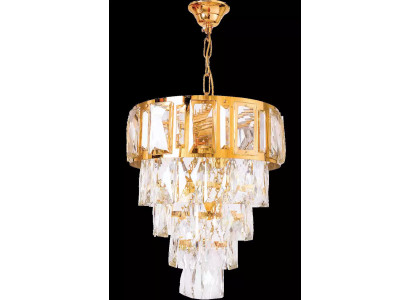 Chandelier Ceiling Light Luxury Gold Ceiling Lamp Crystal