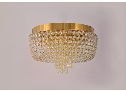 Ceiling chandelier luxury gold chandelier ceiling lamp crystal art