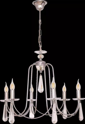 Chandelier shiny new indoor for the living room crystal