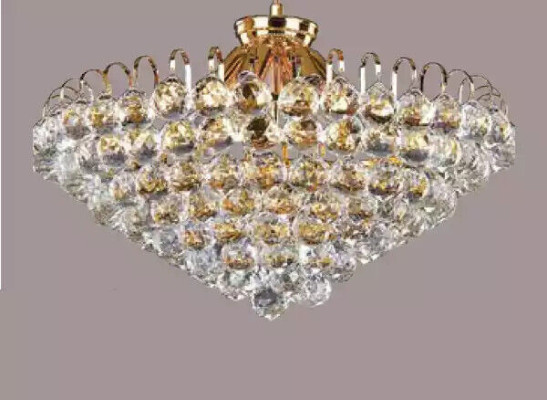 Ceiling chandelier luxury gold chandelier ceiling lamp crystal style.