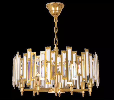 Ceiling lamp luxury chandelier crystal lamp pendant lamp golden lamps