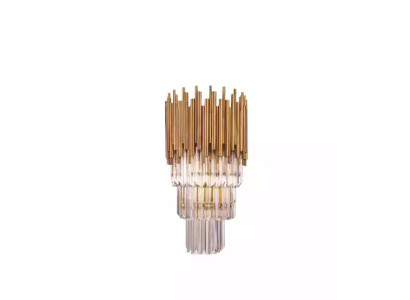 Chandelier gold pendant lamp crystal chandelier light new living room