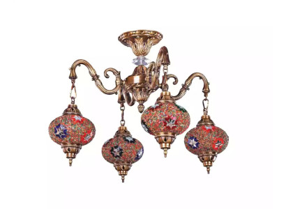 Luxury ceiling chandelier crystal chandelier ceiling lamp glass gold