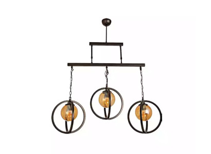 Ceiling lamp Luster Glass chic for the living room style