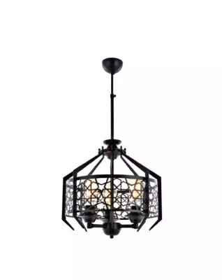 Ceiling lamp pendant light living room dining room luxury black luster