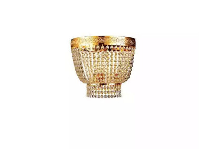 Modern ceiling light brass lamps lamp gold crystal