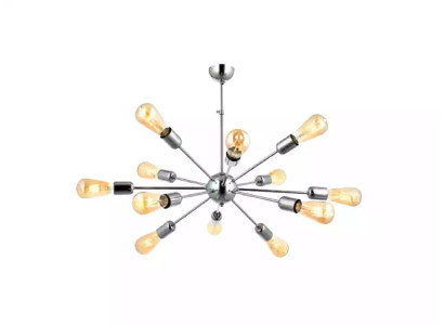 Ceiling lamp living room luxury chandelier glass interior of the house new style