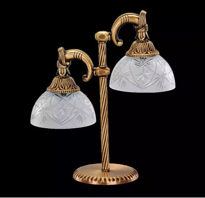 Table lamp, table light, lamp, lights, gold, lamps, glass, gold, gray, art