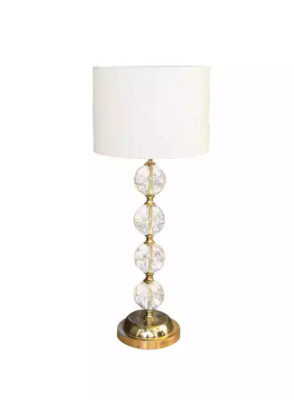 Table lamp lamp light gold crystal lamps table