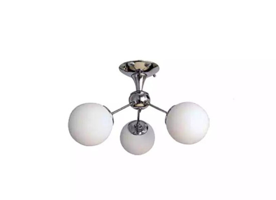 Ceiling lamp Luxurious for Style Opal Glass for Home Living Room 45x30cm