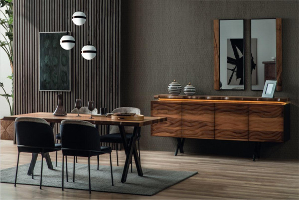 Brown wooden dining table robust dining tables wooden tables luxury furniture