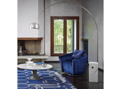 Armchair 1 Seater Blue Living Room Luxury Design Italian Furniture Elegant New