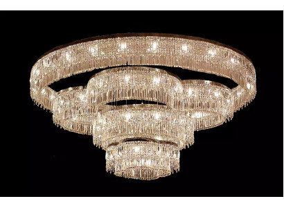 Chandelier for the foyer crystal shining new interior luxury new