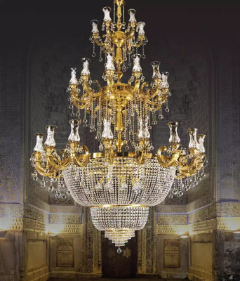 Chandelier Pendant Light Foyer Living Room Luxury Shine Lamp 360 cm