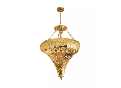 Ceiling lamp A golden pendant light living room luxury lamp luminaire