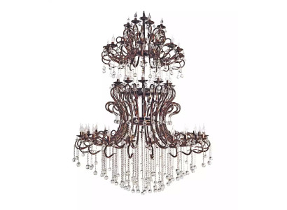 Chandelier Lamp XXL Hanging Lamp Pendant Light Light 155x250