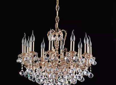 Chandelier luxury living room glass hanging ceiling lights
