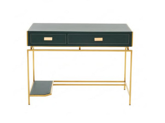 Computer desk wood table green office furniture writing desk luxury furniture tables