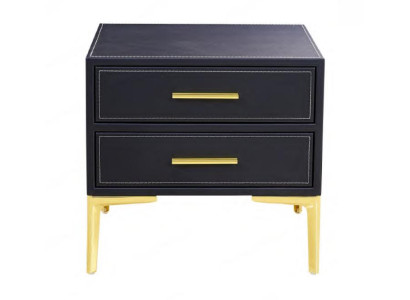 Nightstand luxury black bedroom new design furniture style modern
