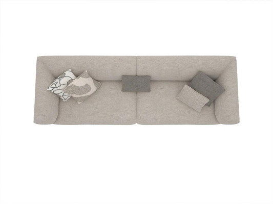 Living room upholstered furniture four-seater sofa modern designer new furnishings