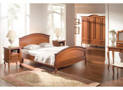 Baroque-Rococo Nightstands Classic Brown Bedroom Nightstands 2-piece Set