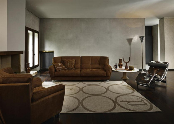 Luxury Sofa 3-Seat Couch Wood Furniture Three-Seater Prianera Sofas White Leather Couches