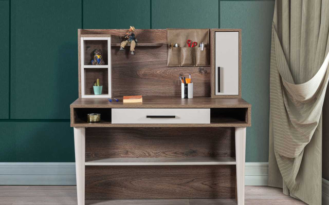 Modern wood desk luxurious children's room designer tables new