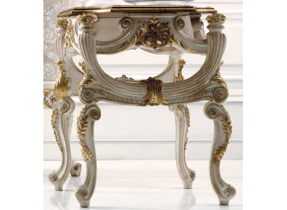 Coffee table table side table living room table wood royal side baroque tables