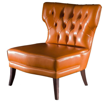 Chesterfield leather armchair upholstered chair luxury furniture sofa couch office chairs new