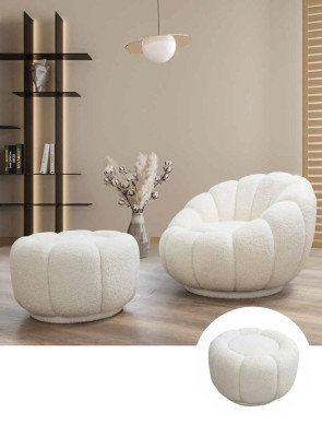 Luxury Chair Club TV Textile Furniture Lounge Relax Chair