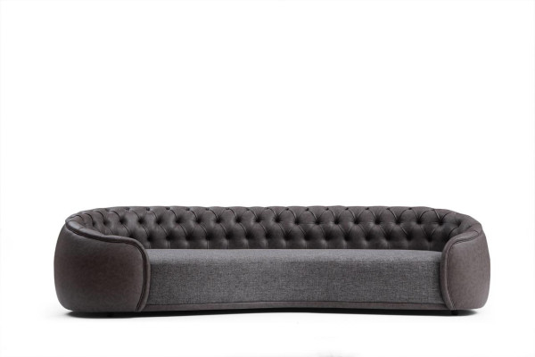 Sofa 4-seater sofas couches living room design material faux leather textile