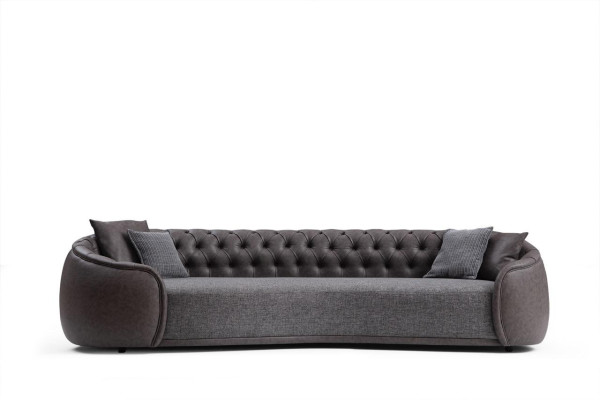 Sofa 4-seater sofas couches living room design material faux leather textile